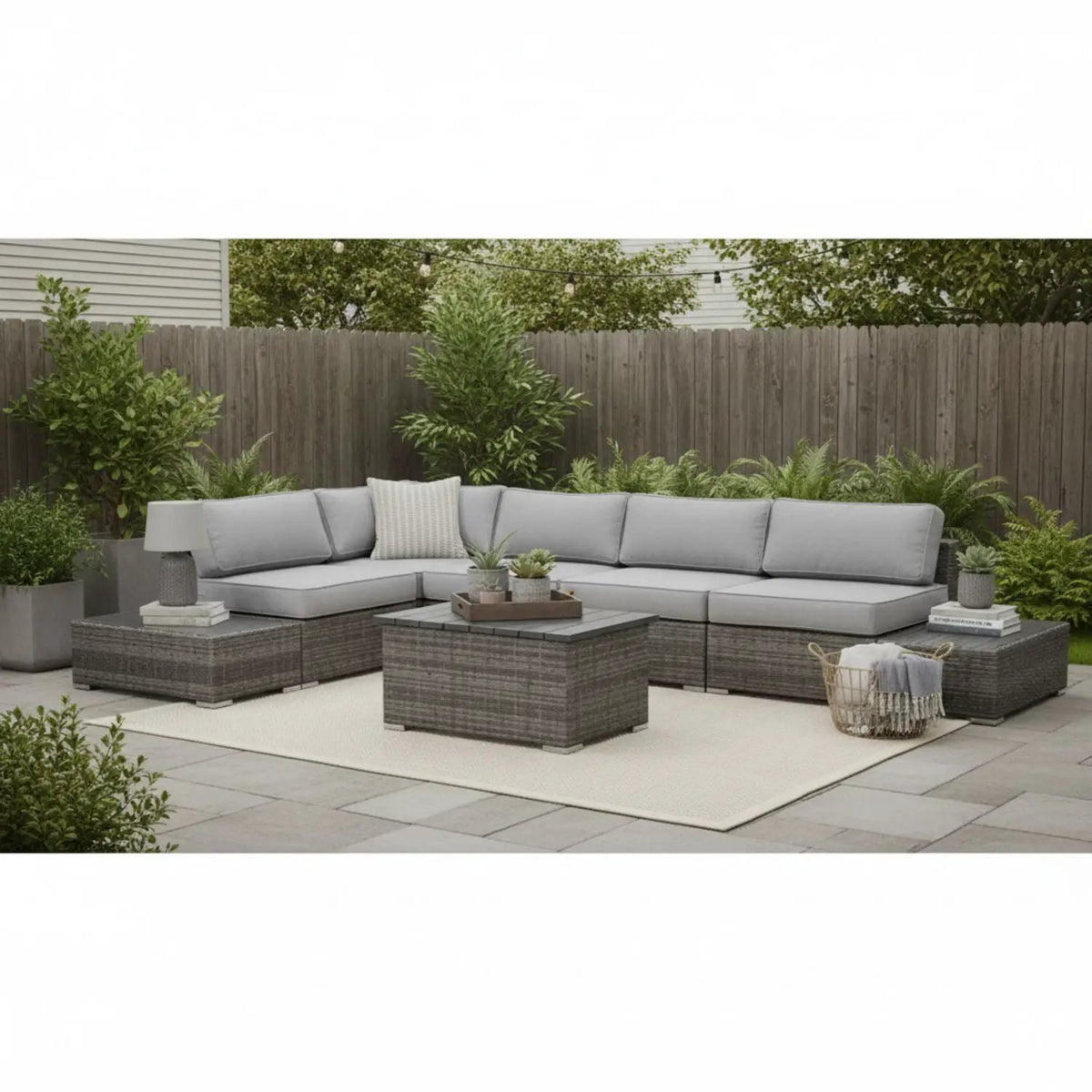Stylish Entertainment Sectional Set, Outdoor Living, photo 38 of 61