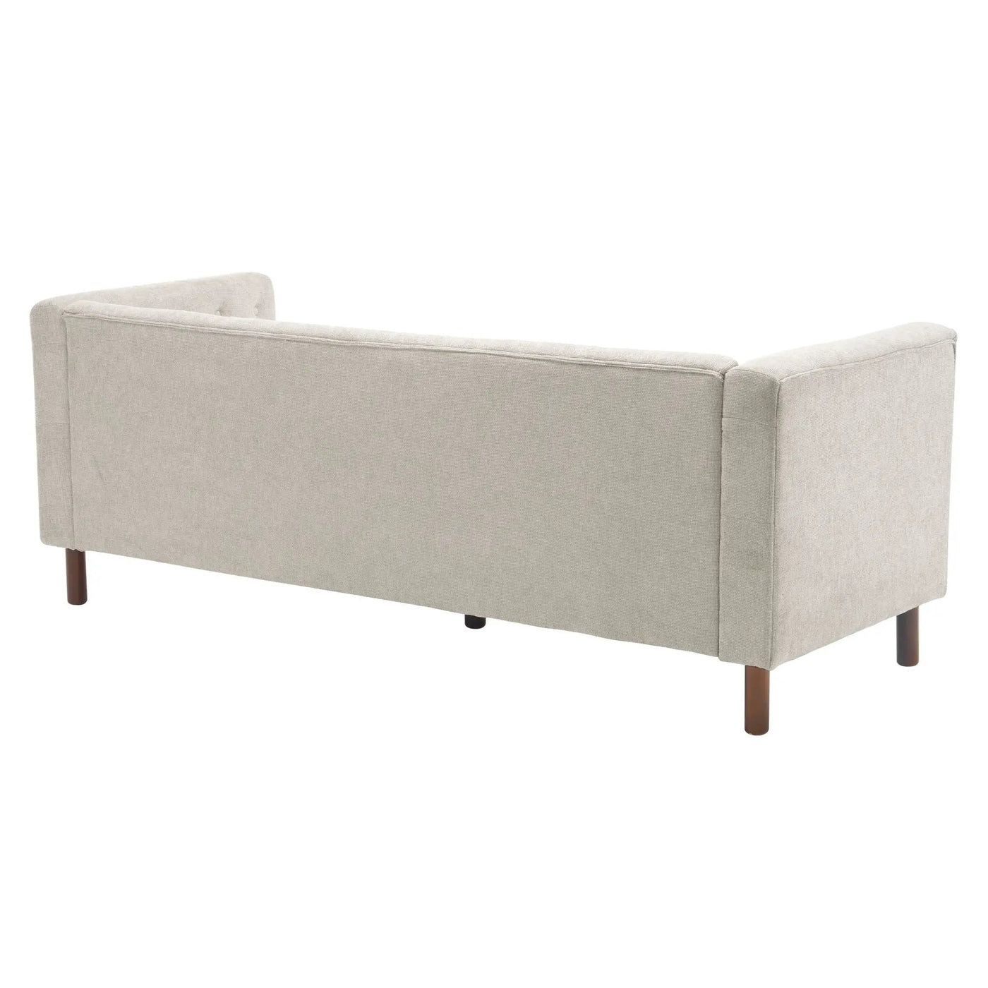 Upholstered Sofa Modern 3 Seater Sofa Couch With Tufted Design For Living Room by HouseOfZazla