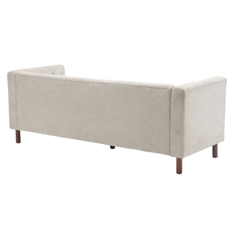 Upholstered Sofa Modern 3 Seater Sofa Couch With Tufted Design For Living Room by HouseOfZazla