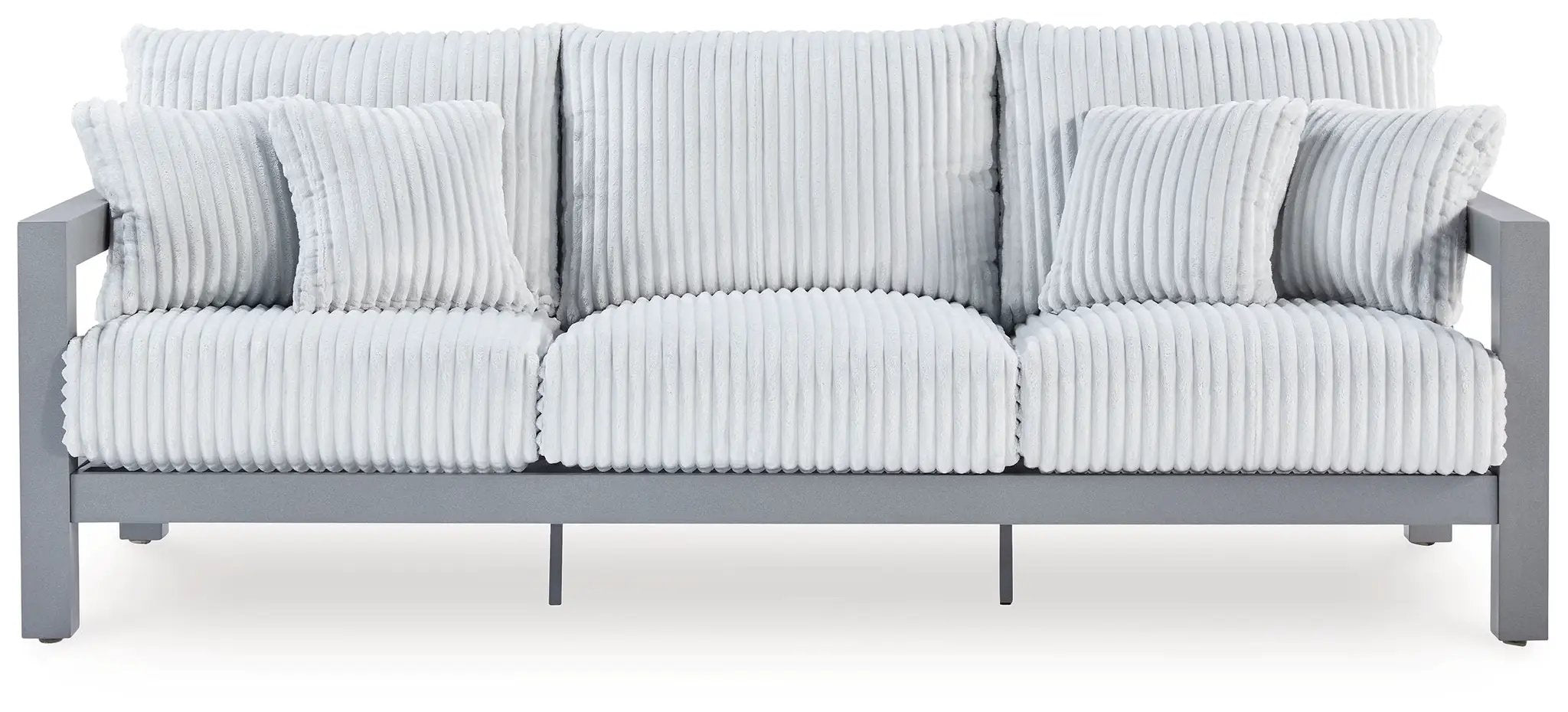 Hurley Park - Sofa With Cushion - Gray by Unique Piece Furniture