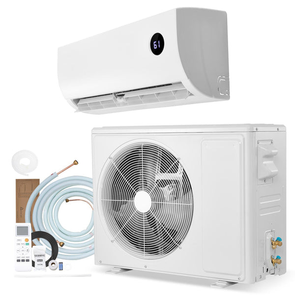 Mini Split Air Conditioner 12,000 BTU Cooling / 12,500 BTU Heating