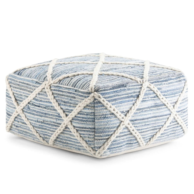 Cowan - Handcrafted Square Pouf by Unique Piece Furniture