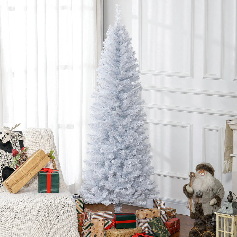 HOMCOM 6ft Pencil Christmas Tree by HouseOfZazla