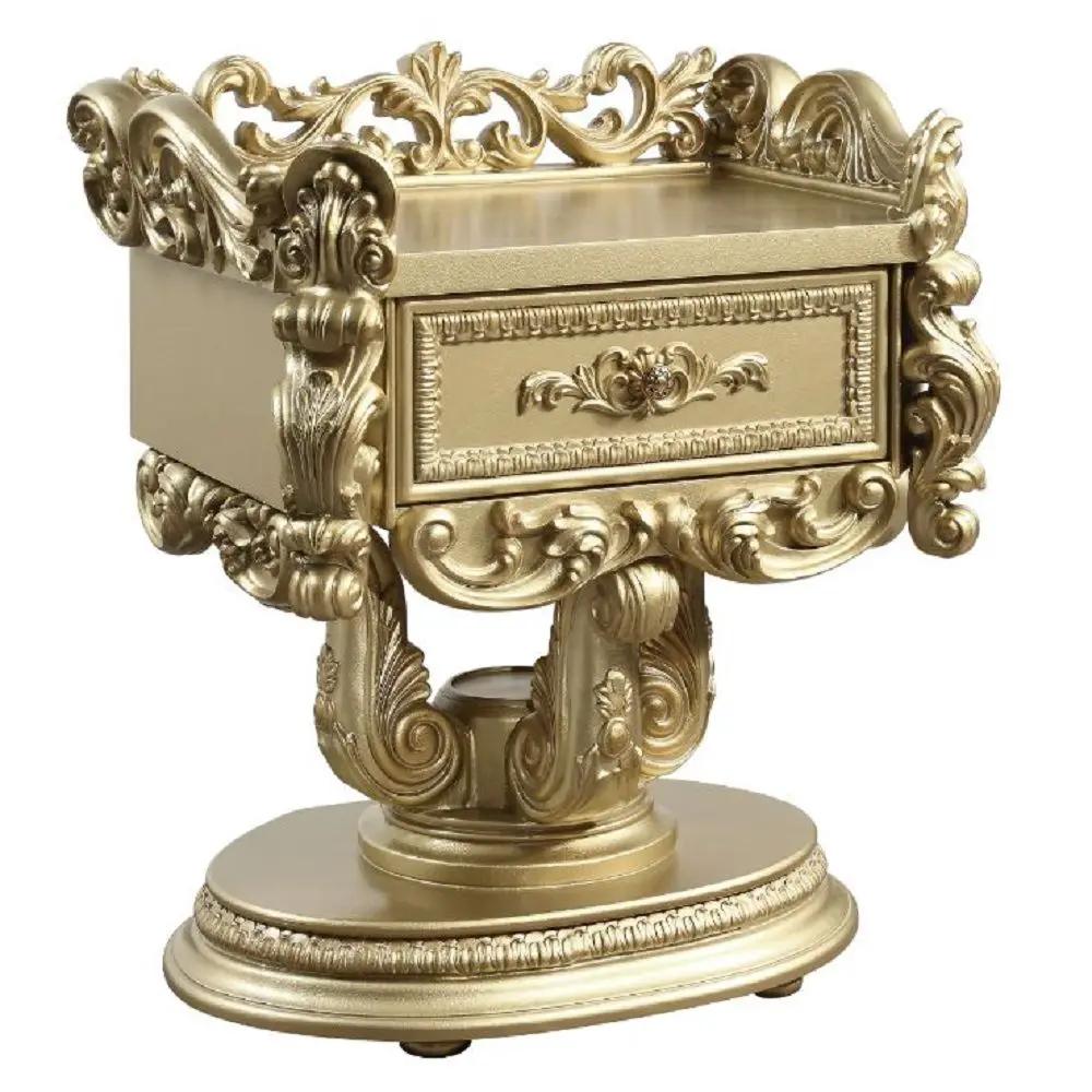 Bernadette - Nightstand - Gold by Unique Piece Furniture