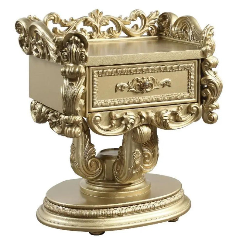 Bernadette - Nightstand - Gold by Unique Piece Furniture
