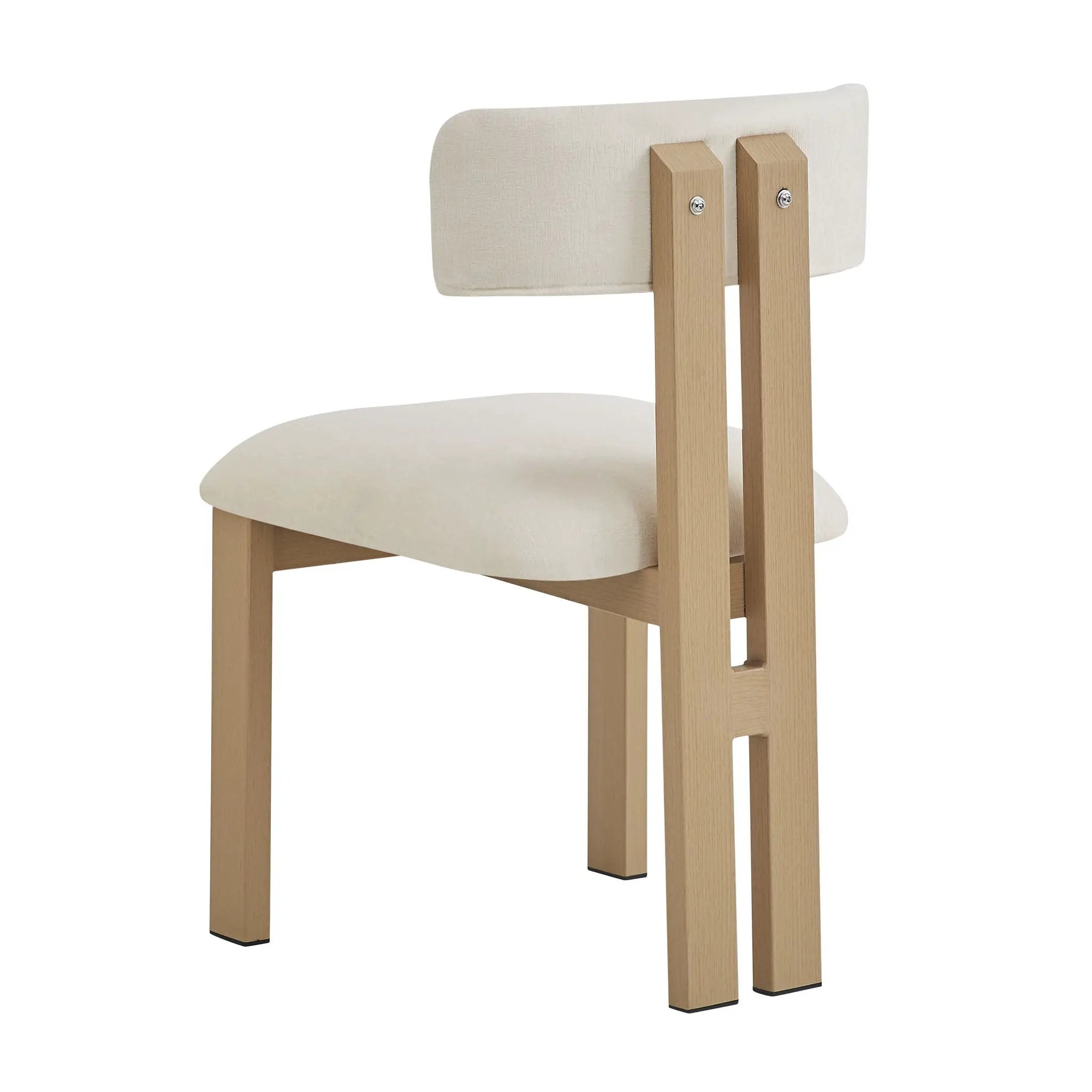 7 Piece Dining Set With Upholstered Armless Chairs And Table by HouseOfZazla