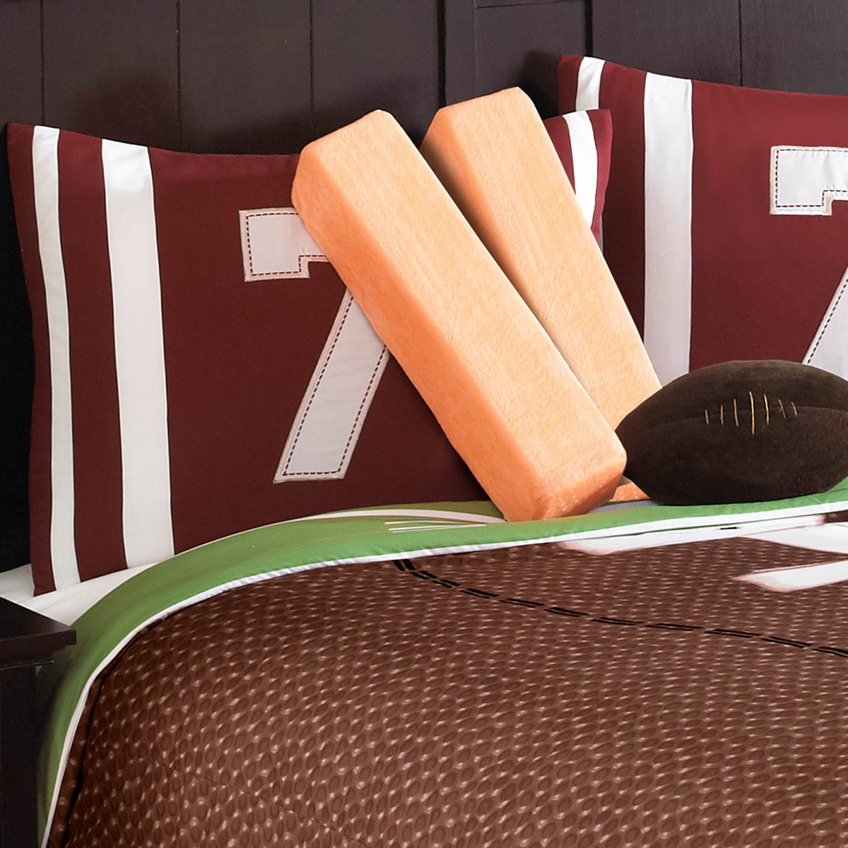 Field Goal 6Pc Full Comforter Set with Reversible Design - Multicolor, photo 3 of 5