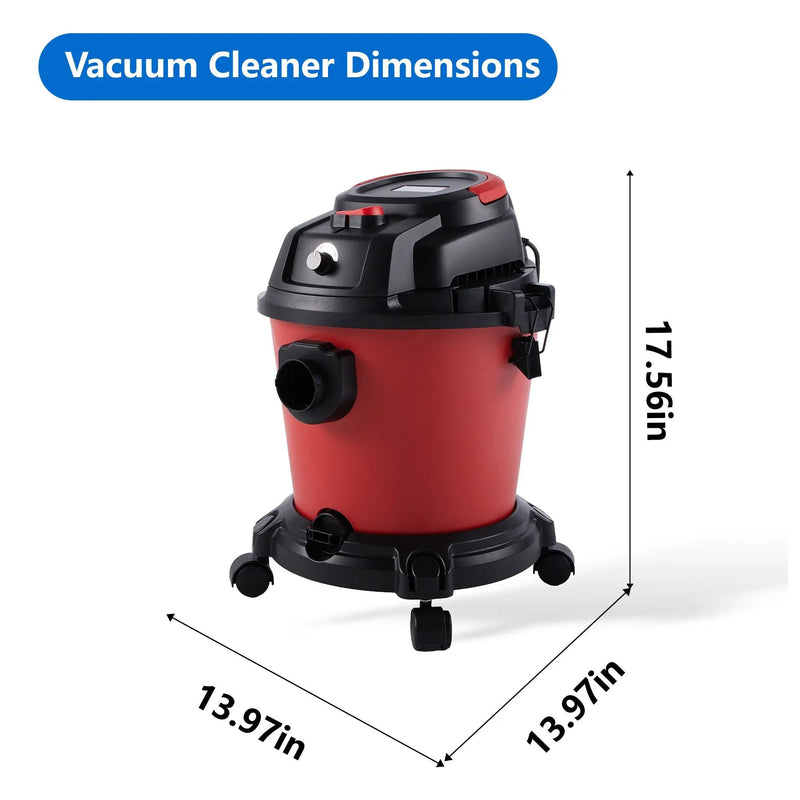 Wet Dry Vac, 5 Gallon, 4.3 Peak HP by HouseOfZazla
