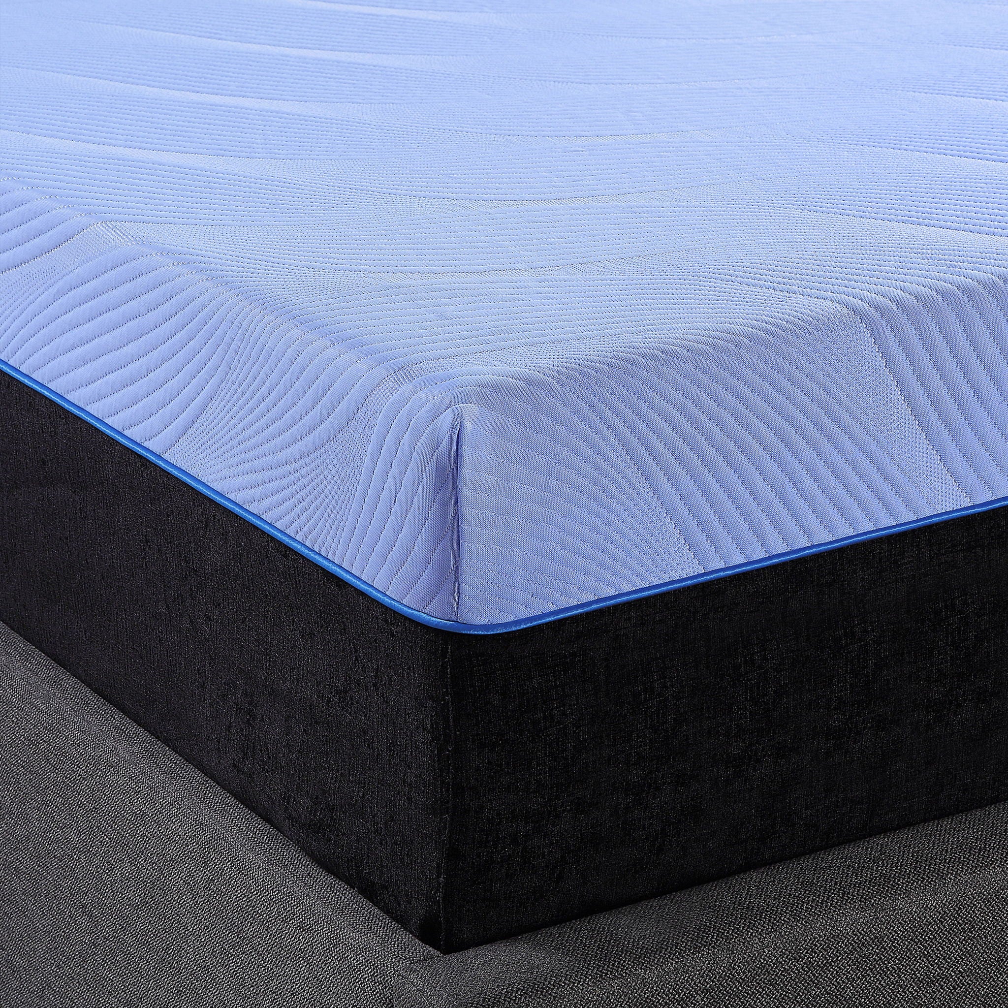 12" Refresh Hybrid Cooling GelCare Memory Foam And Coil Mattress by Unique Piece Furniture