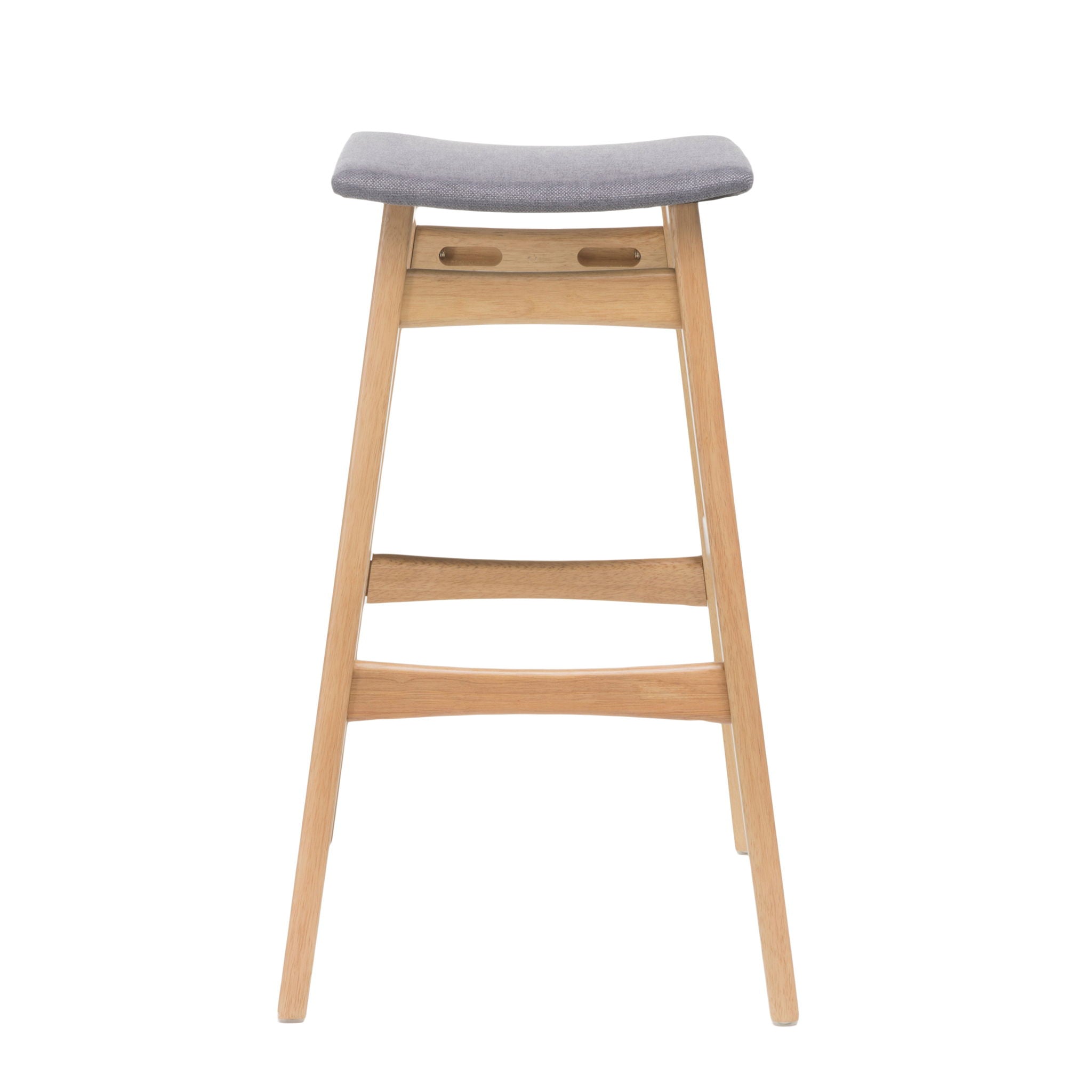 Modern Bar Stool Set With Upholstered Seating by HouseOfZazla