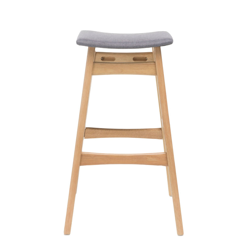 Modern Bar Stool Set With Upholstered Seating by HouseOfZazla