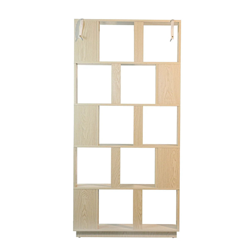 Modern 5 Tier Open Storage Bookcase