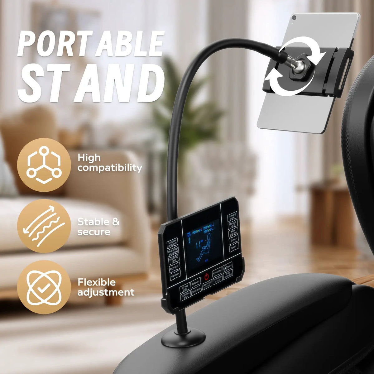 Massage Chair Recliner with Zero Gravity and Full Body Air Pressure by HouseOfZazla