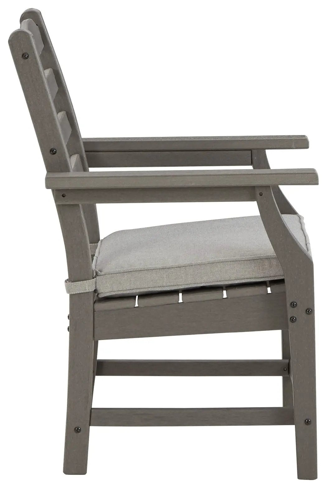 Visola - Arm Chair With Cushion (Set of 2) - Gray by Unique Piece Furniture