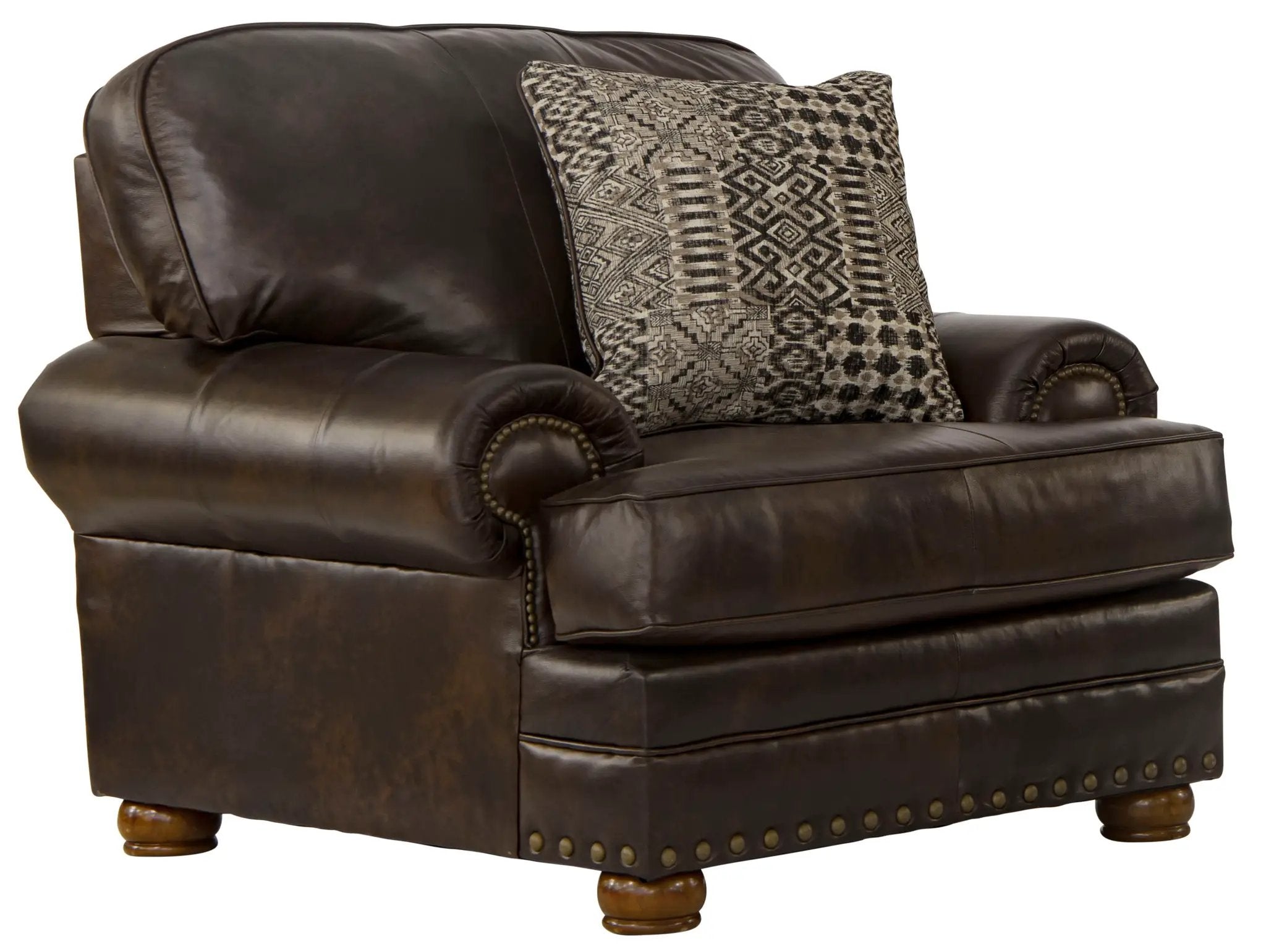 Roberto - Leather Chair - Cocoa by Unique Piece Furniture