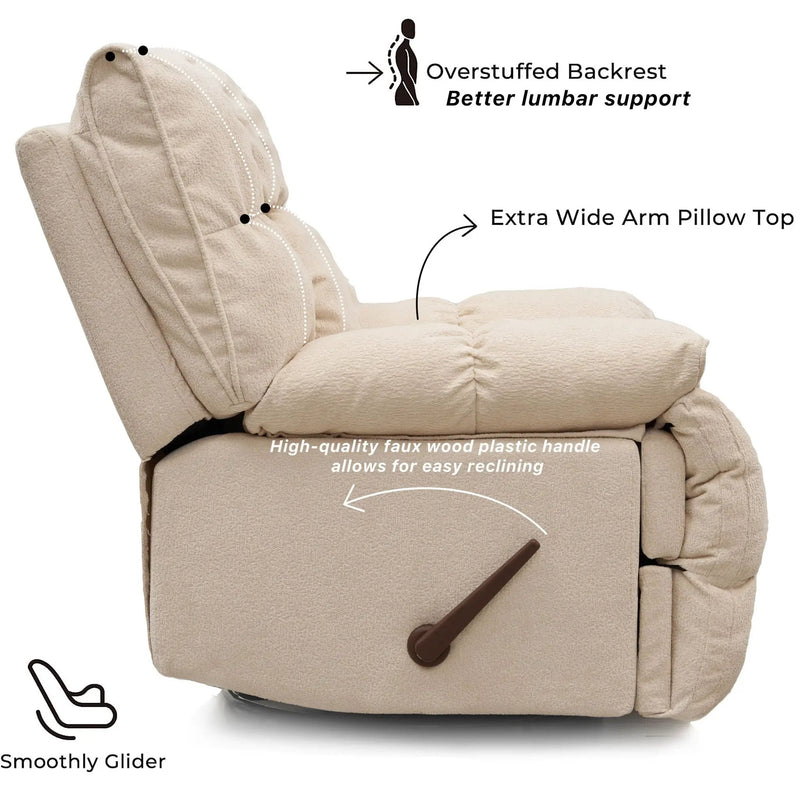 Sitjoy - Classic Recliner by Unique Piece Furniture