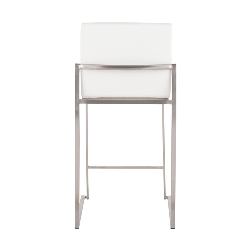 Fuji - Contemporary High Back Counter Stool, Functional Design by HouseOfZazla