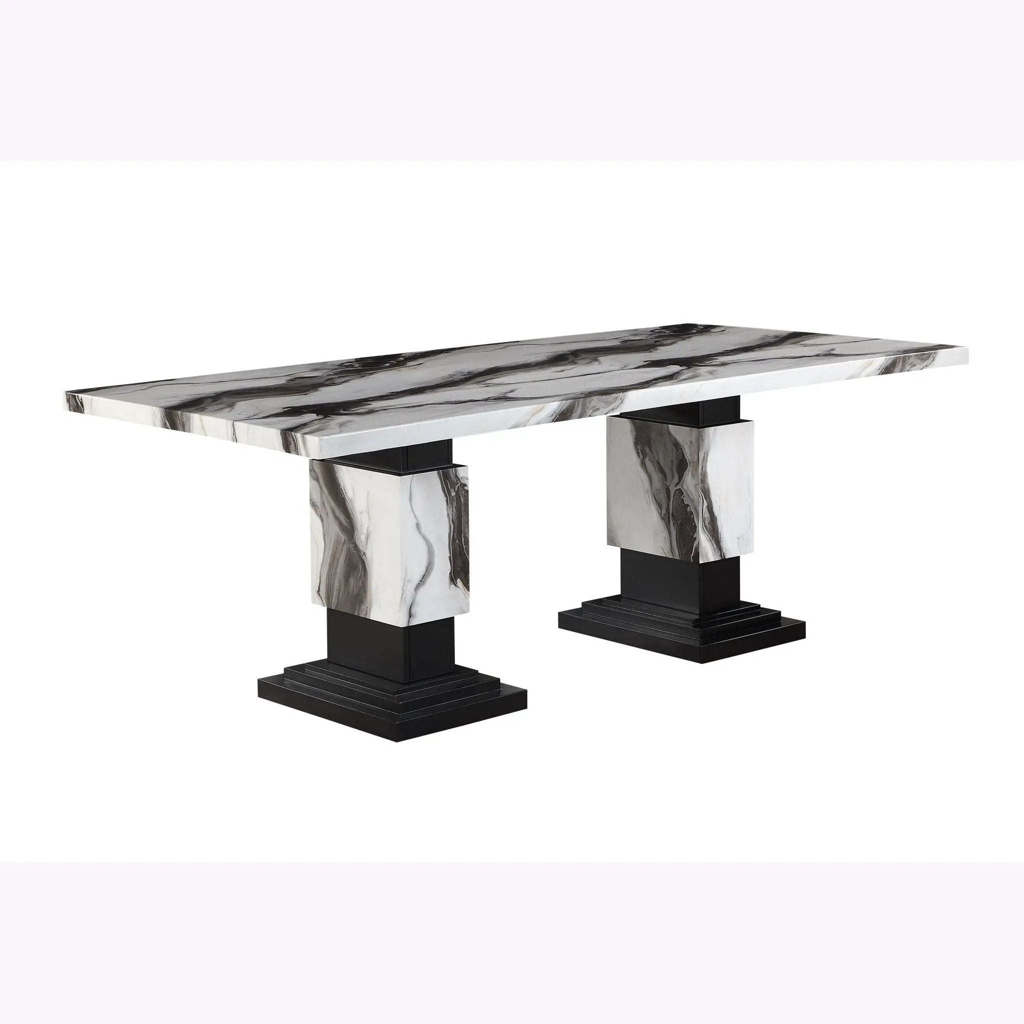Stacey - Dining Table Set & 4 Chairs by HouseOfZazla