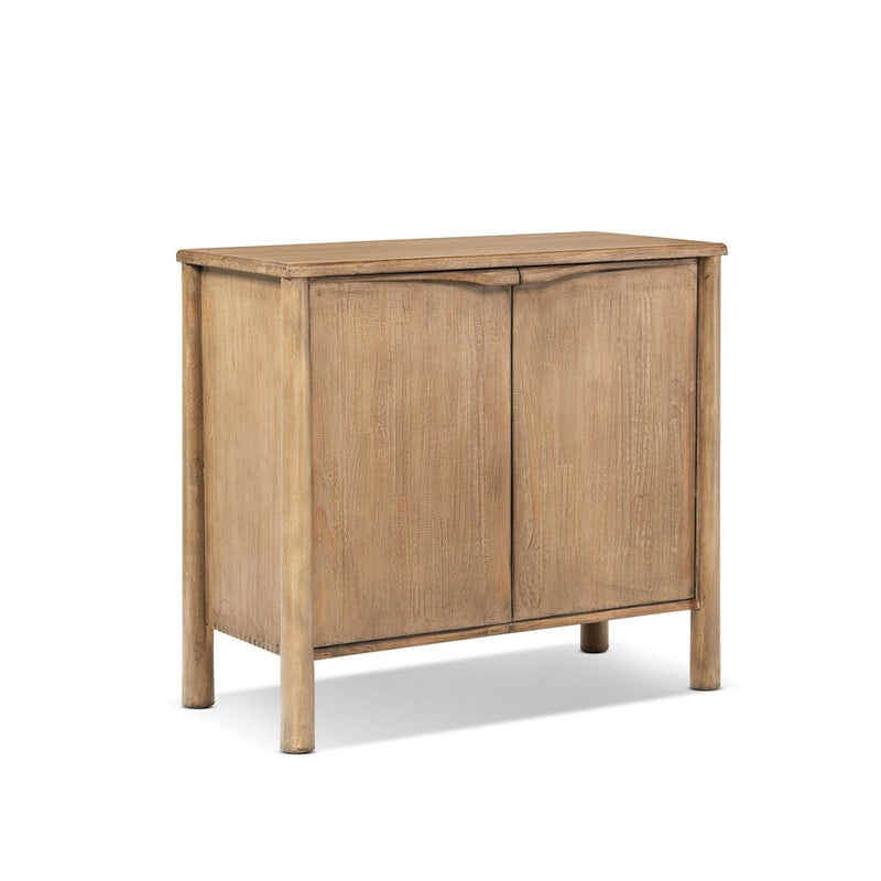 Nolan - 2 Door Accent Cabinet - Antique Brown by HouseOfZazla