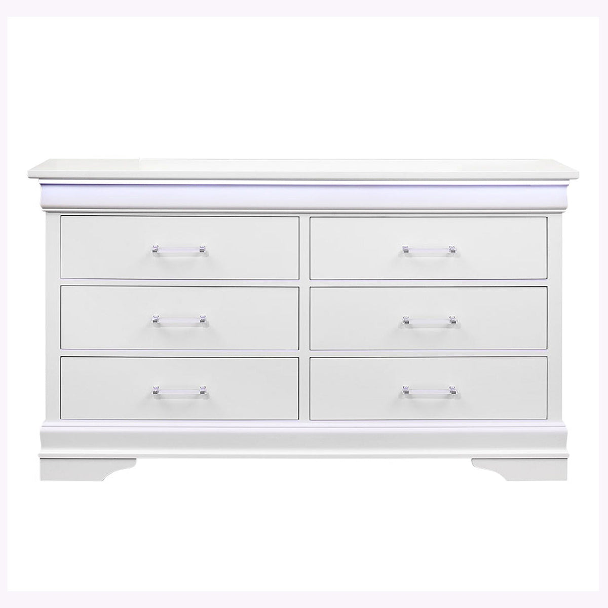 Charlston Dresser with LED Lighting - White or Blue, photo 8 of 14