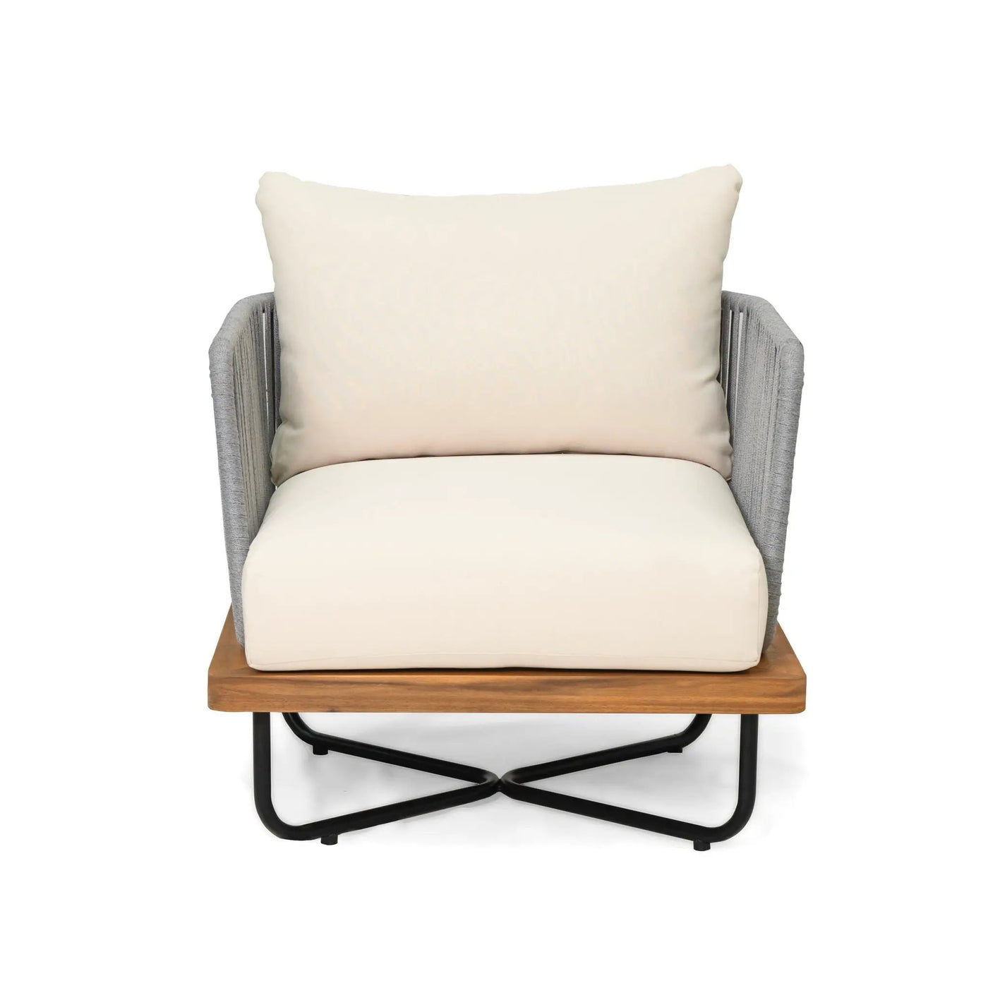 Lucca Outdoor Acacia Wood Chair by HouseOfZazla