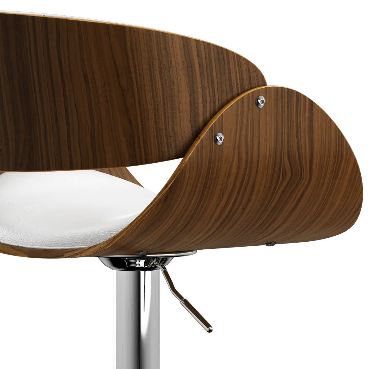 Amery - Mid Century Modern Adjustable Swivel Bar Stool by Unique Piece Furniture