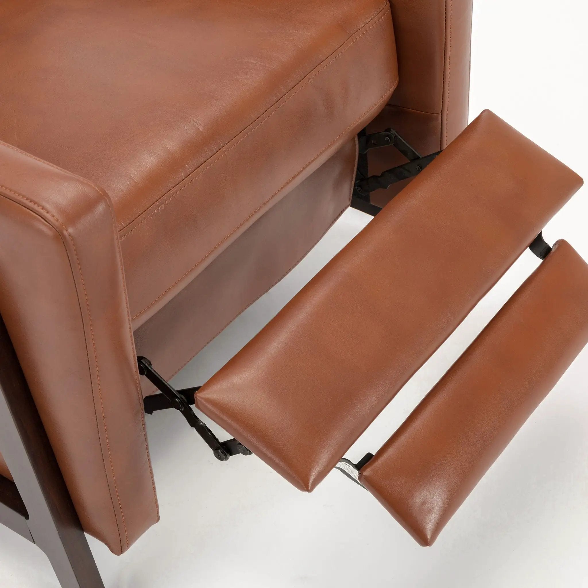 Madeline - Push Back Recliner - Caramel by HouseOfZazla