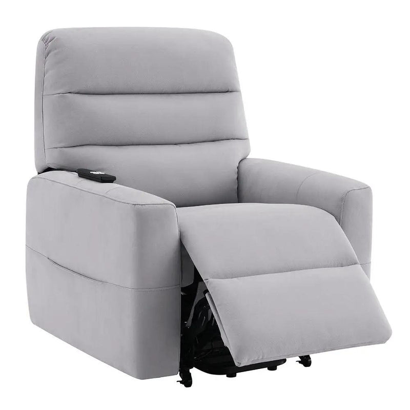 Freddie - Power Motion Recliner With Lift - Gray by Unique Piece Furniture