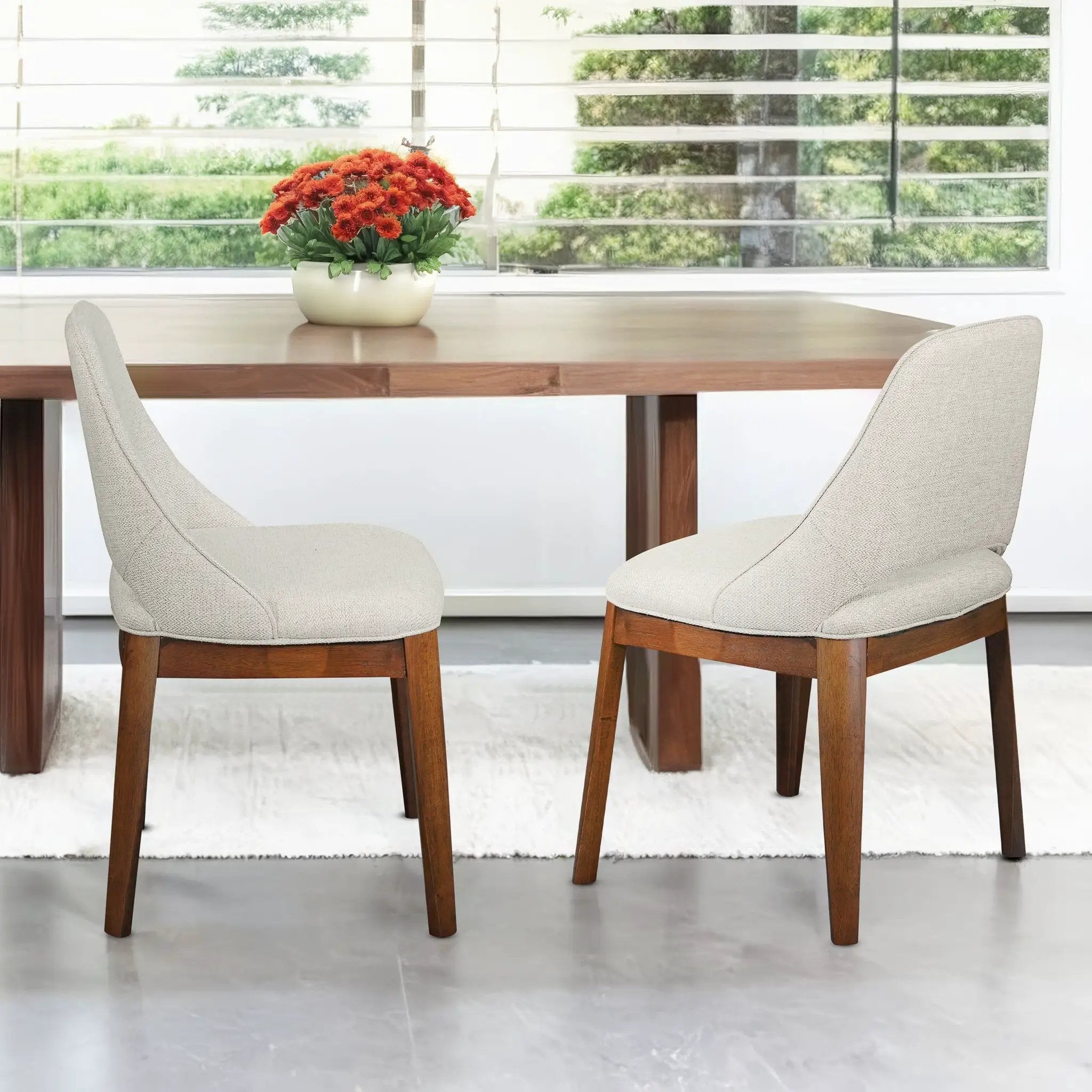 Weston - Dining Chair (Set of 2) - Beige by HouseOfZazla