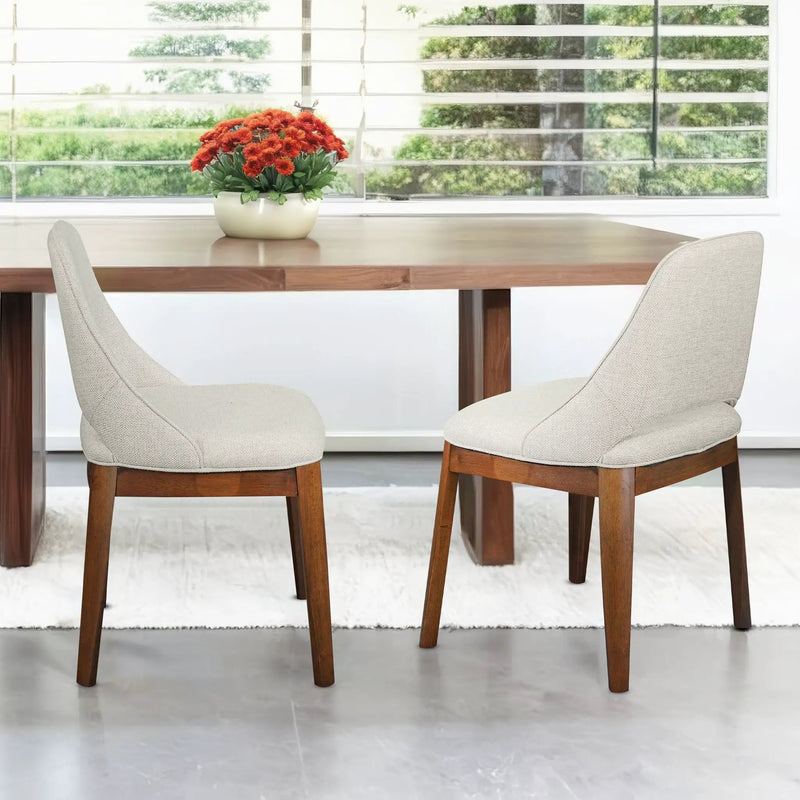 Weston - Dining Chair (Set of 2) - Beige by HouseOfZazla