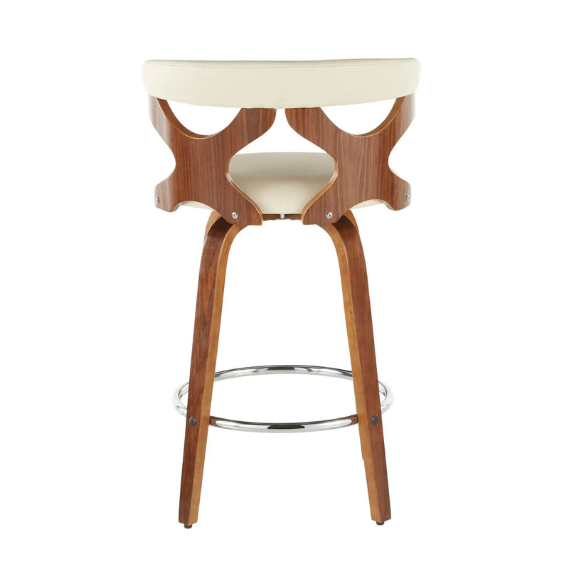 Gardenia - Mid Century Modern Counter Stool (Set of 2) by HouseOfZazla