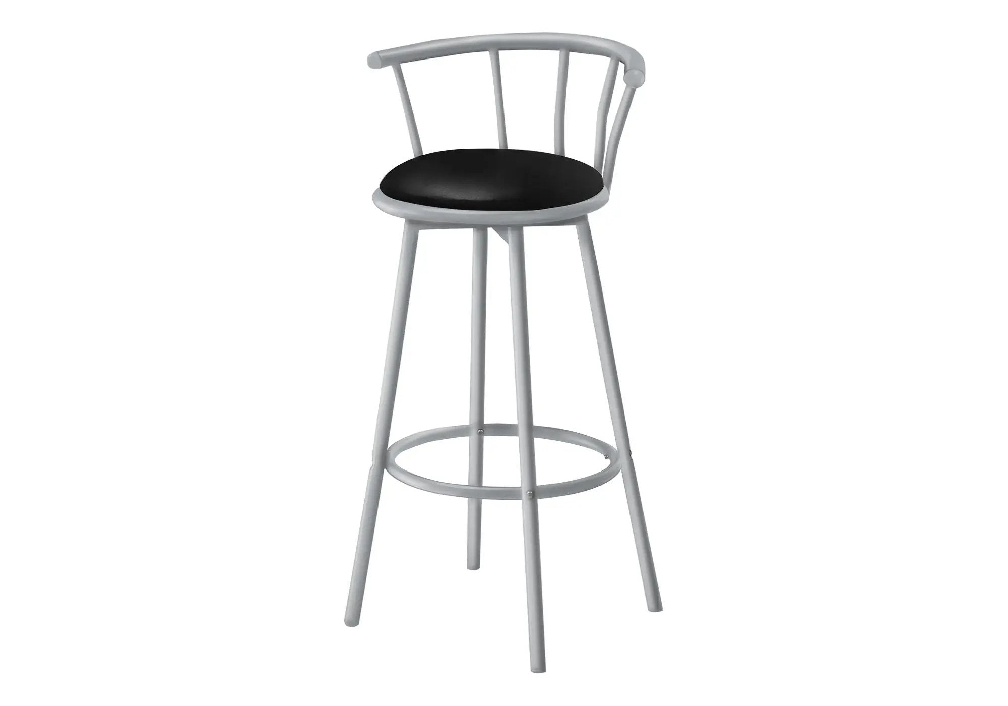 Swivel Stool Bar Height, Stylish Design Contemporary & Modern (Set of 2) by HouseOfZazla