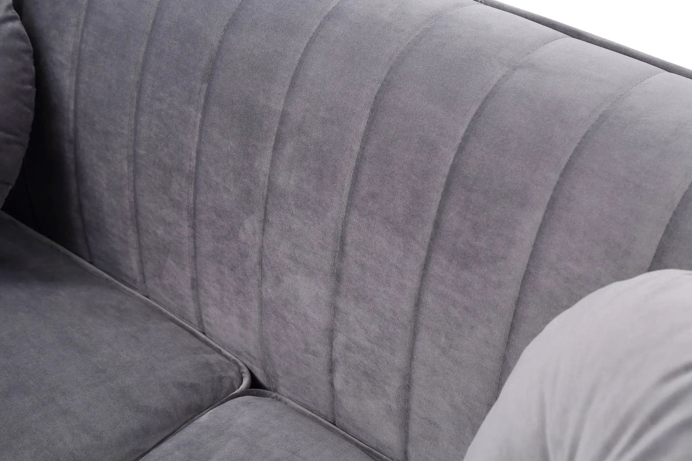 Delray - Micro Suede Sofa by HouseOfZazla