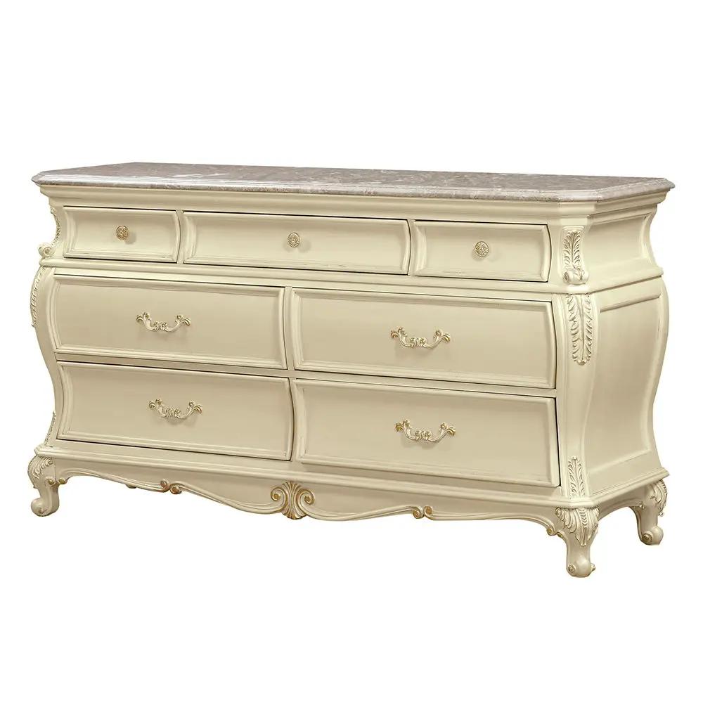 Chantelle - Dresser - Pearl White Finish by Unique Piece Furniture
