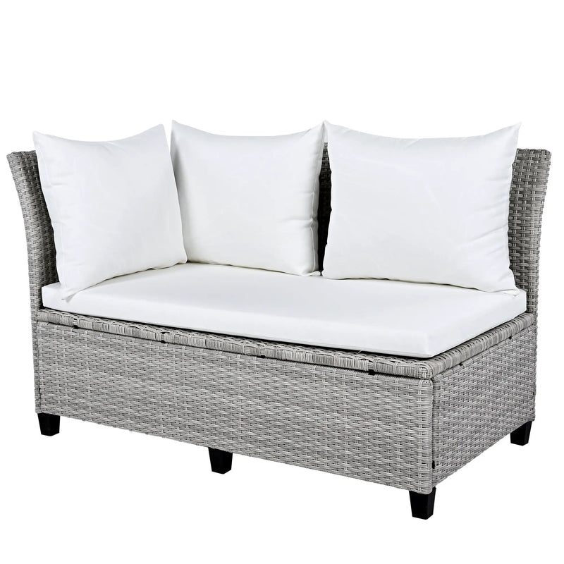 Tomax 5-Piece Outdoor Patio Rattan Sofa Set by HouseOfZazla