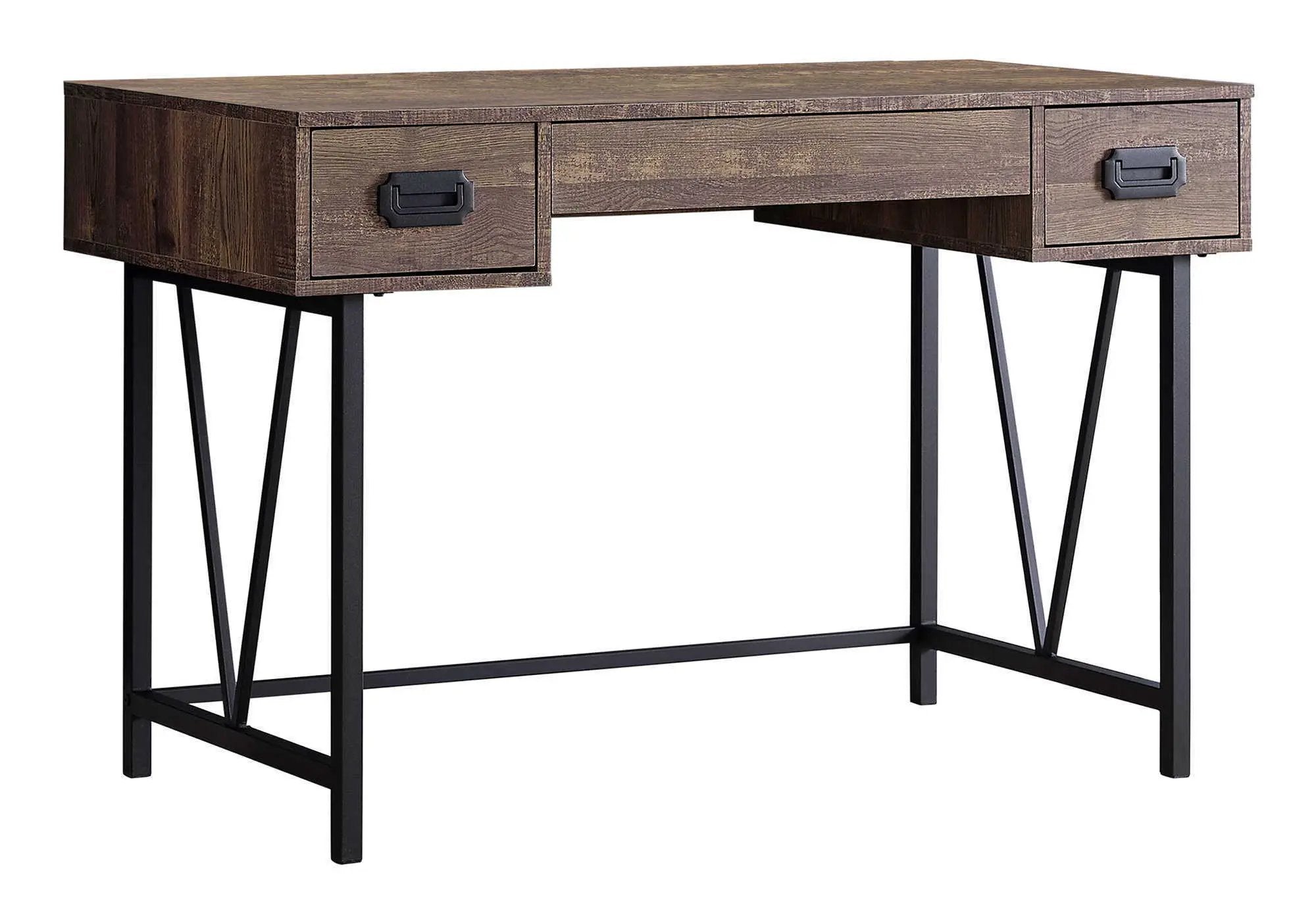 Computer Desk For Home Office, Laptop, Storage Drawers, Transitional by HouseOfZazla