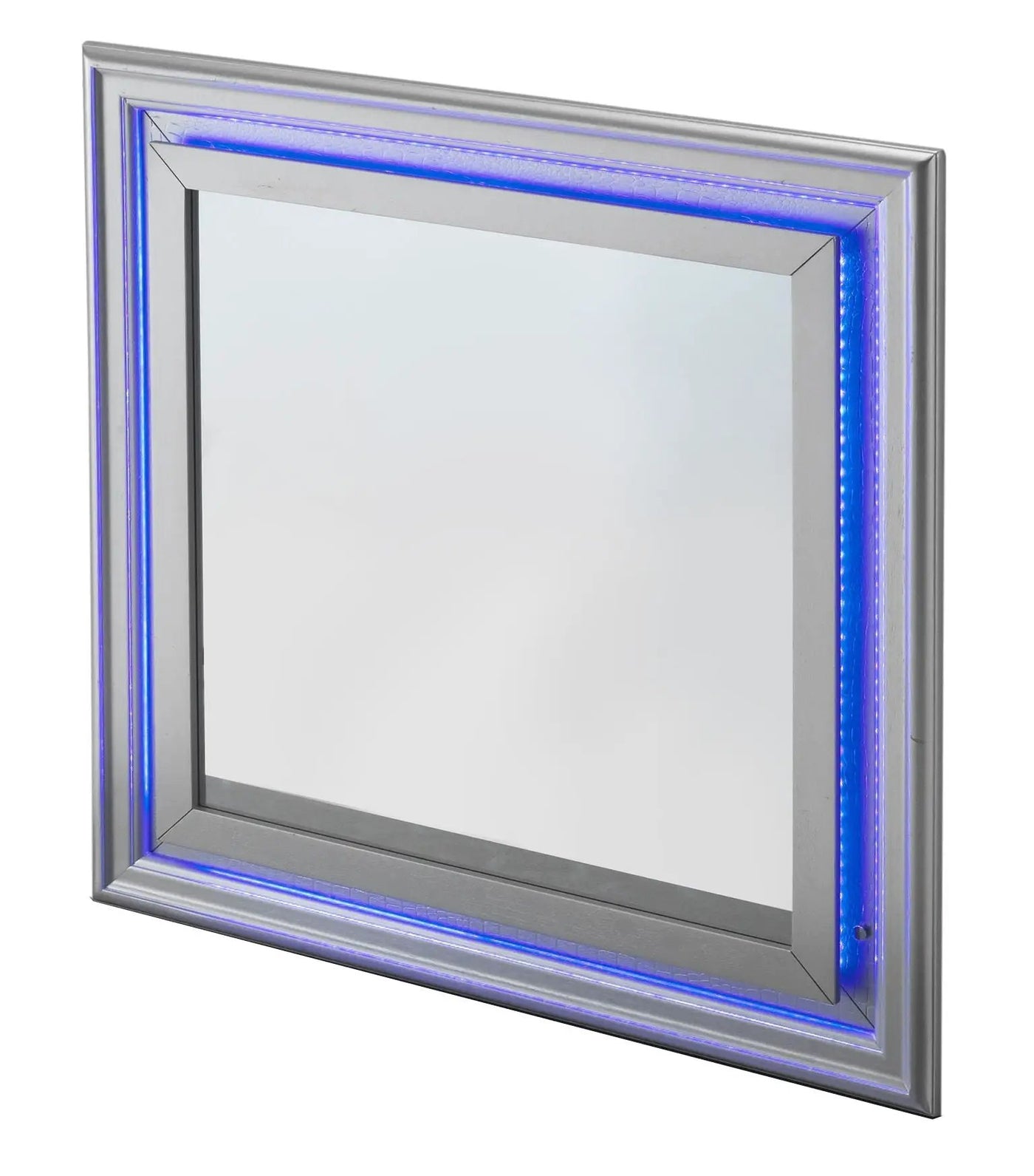 Lorana - Elegant Transitional LED Mirror by HouseOfZazla