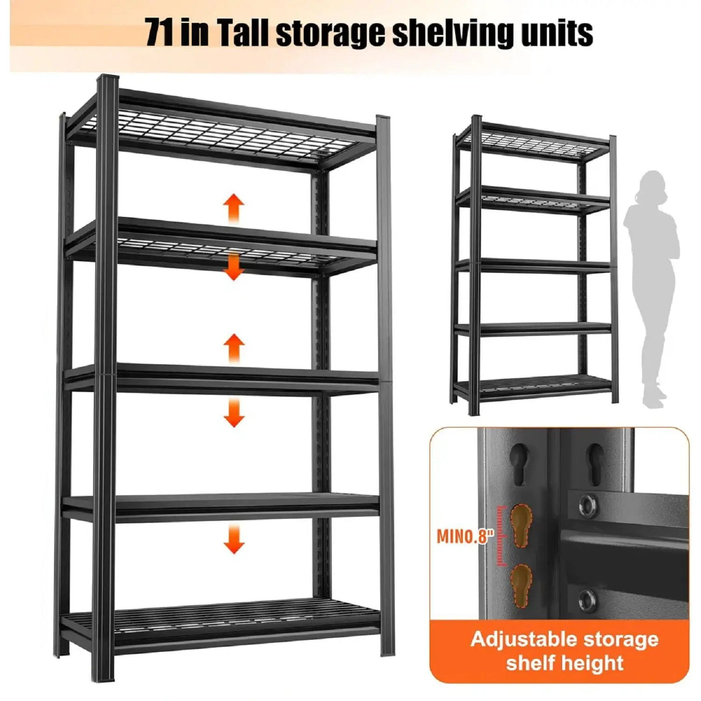 Adjustable Garage Shelf by HouseOfZazla