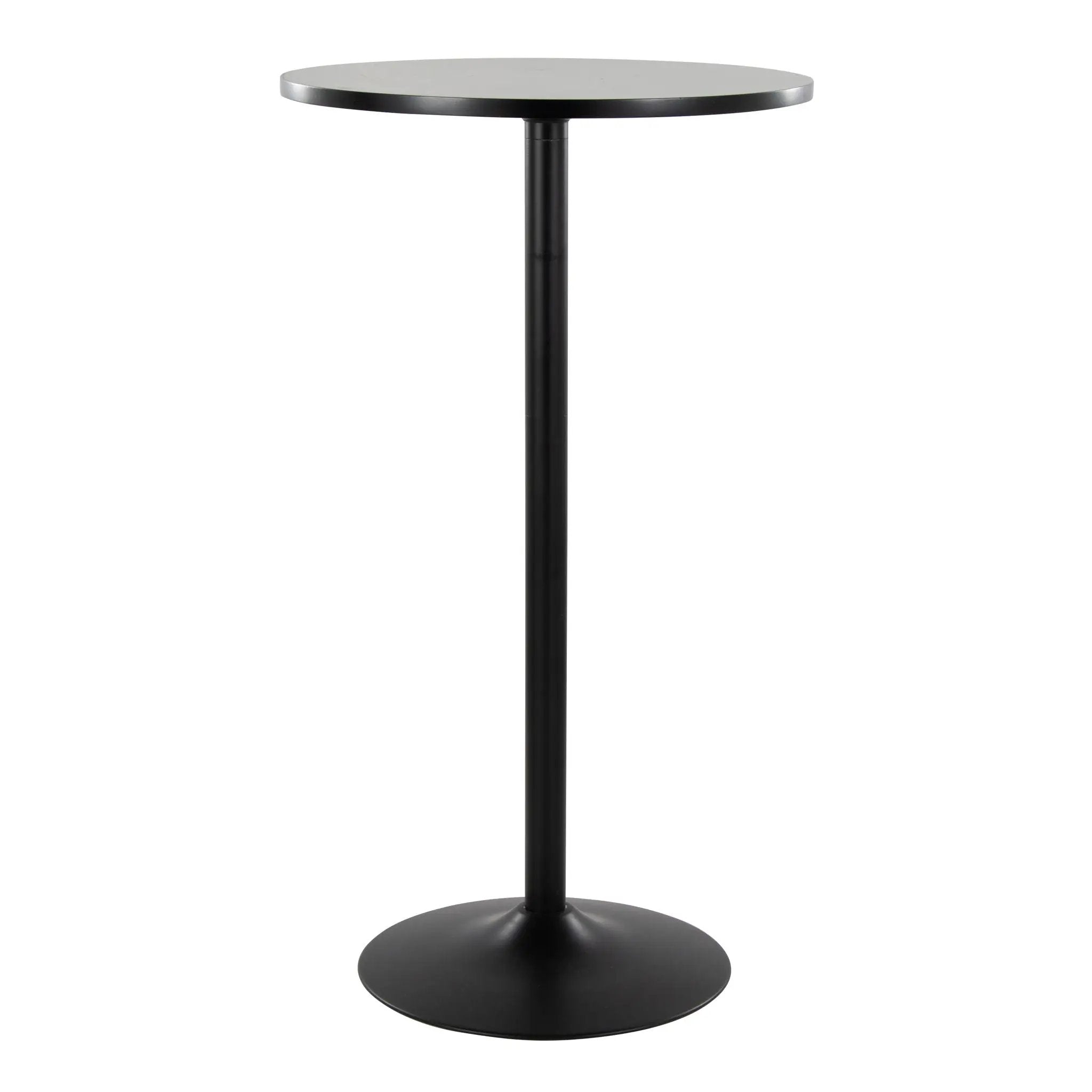 Pebble - Mid Century Modern Table Adjusts From Dining To Bar by Unique Piece Furniture