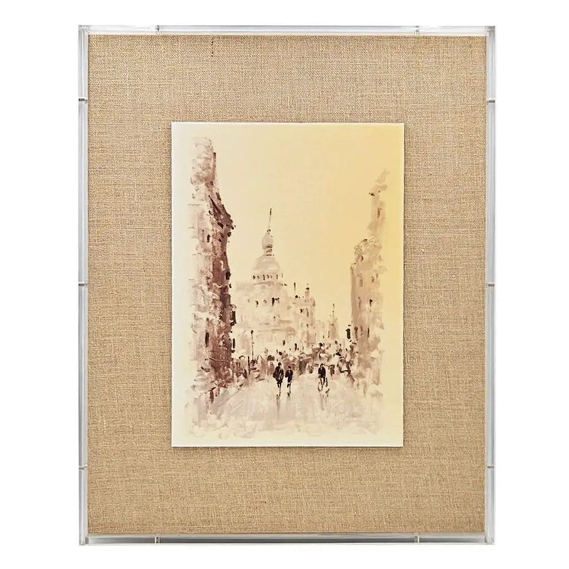 European Cities Watercolor Framed Prints (Set of 2) - Brown by HouseOfZazla