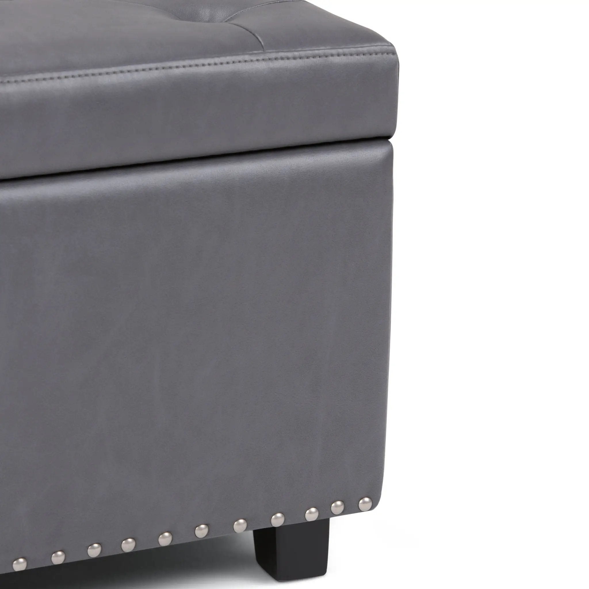 Hamilton - Upholstered Storage Ottoman by HouseOfZazla