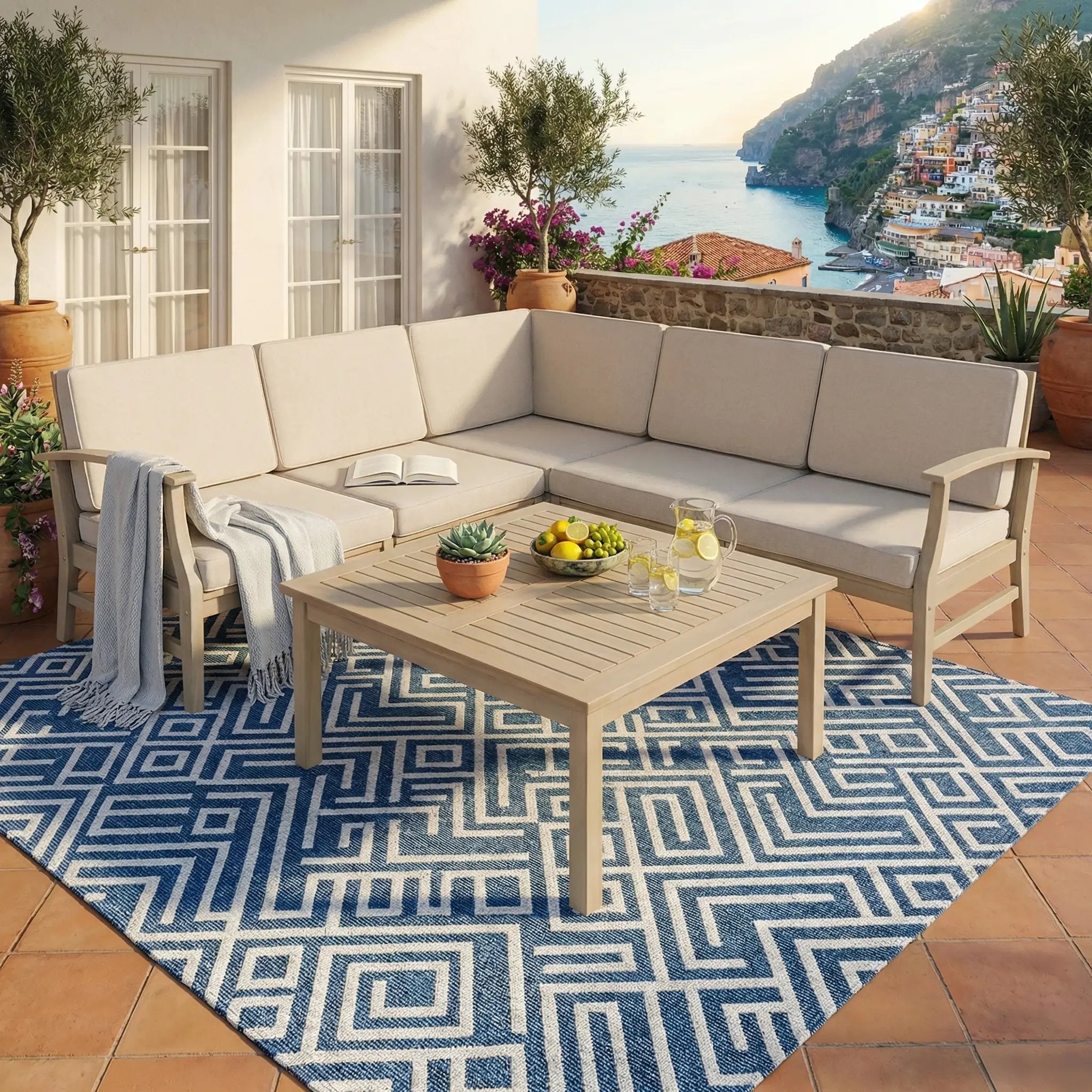 Perla 6-Pcs Sofa Set by HouseOfZazla