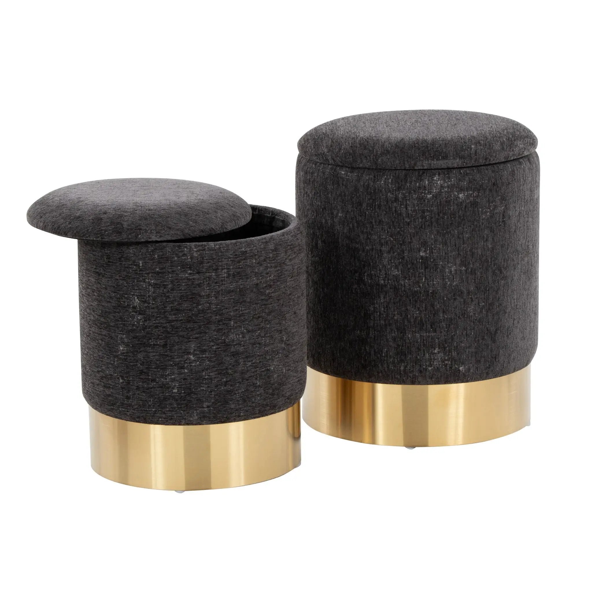 Marla - Contemporary Nesting Ottoman Set by Unique Piece Furniture