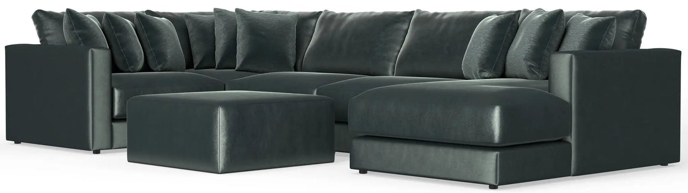 Remington - Modular Sofa And Cocktail Ottoman by Unique Piece Furniture