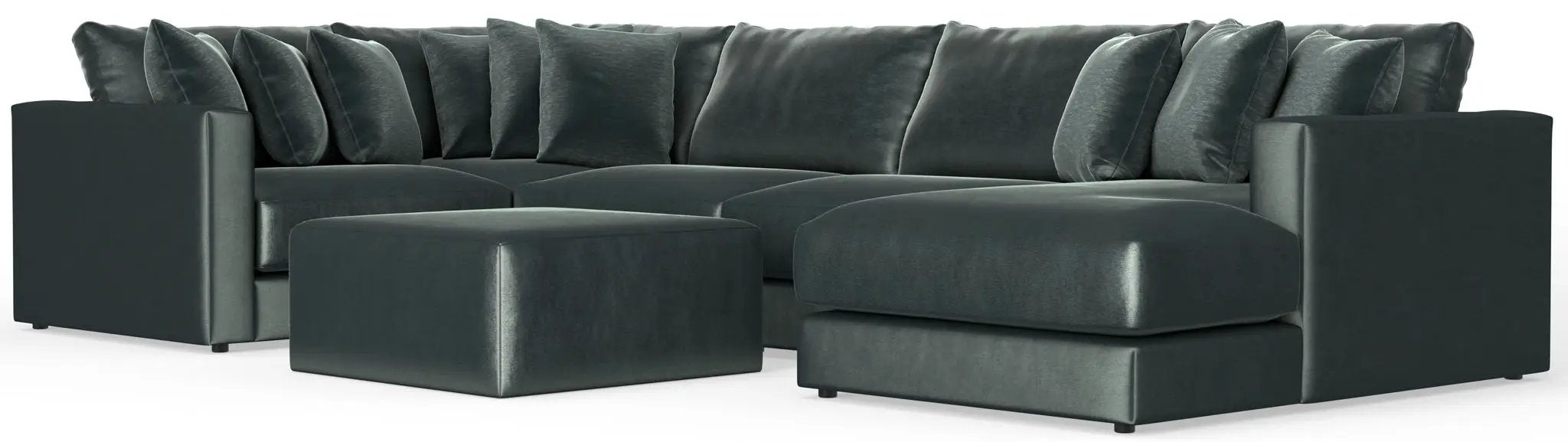 Remington - Modular Sofa And Cocktail Ottoman by Unique Piece Furniture
