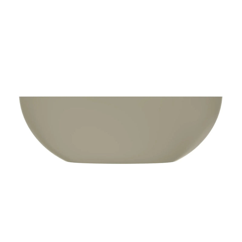 66.9 Inch Freestanding Solid Surface Soaking Bathtub by HouseOfZazla