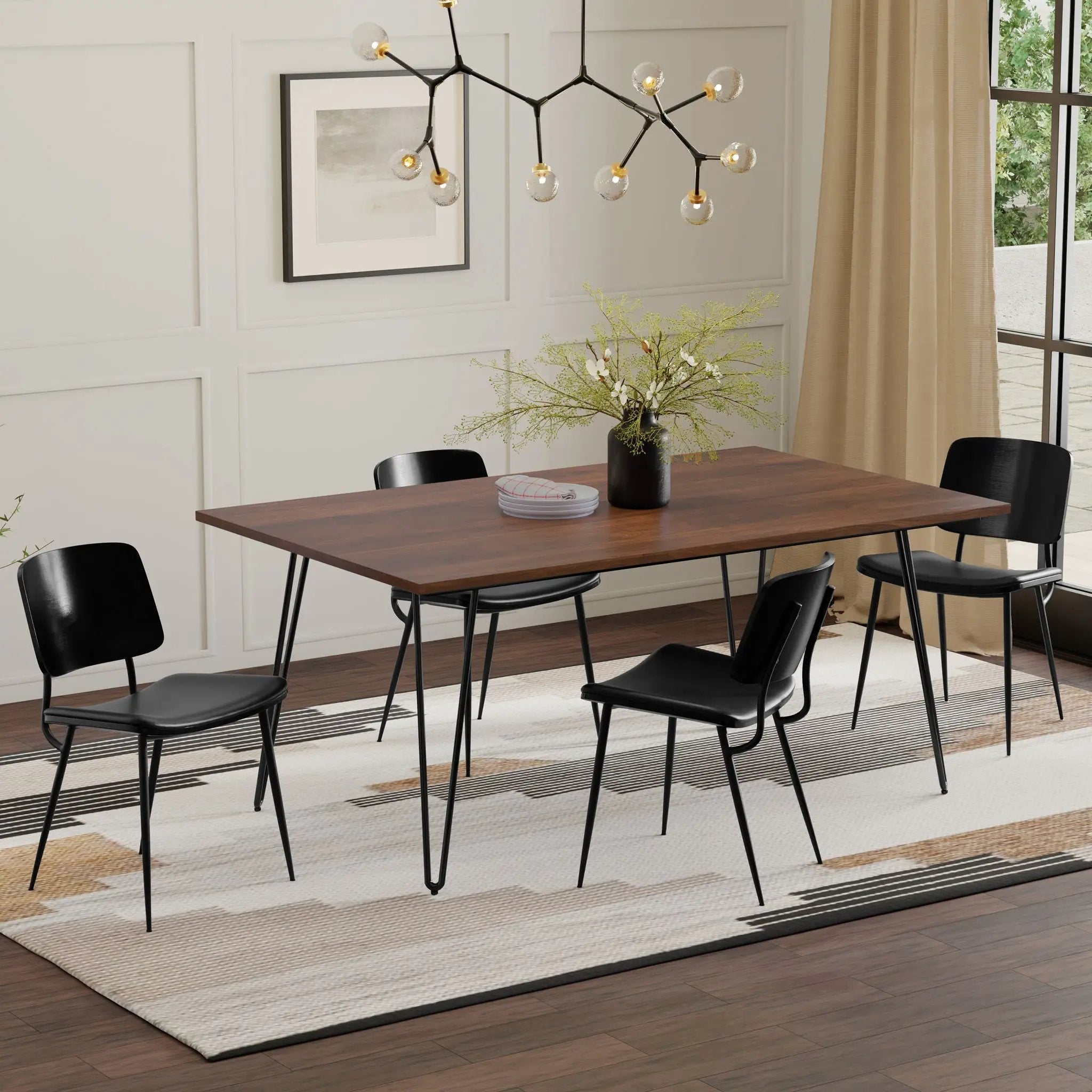 Hunter - Square Tabletop Dining Table by HouseOfZazla