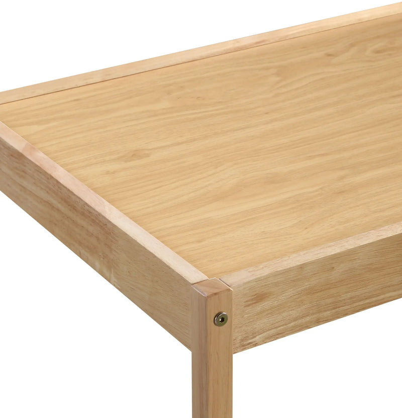 Della - 3 Piece Solid Wood Kids Table & Two Chair Set - Natural by Unique Piece Furniture