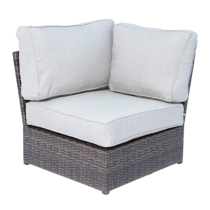Comfortable Modern Patio Rattan Sectional Set With Cushions by HouseOfZazla