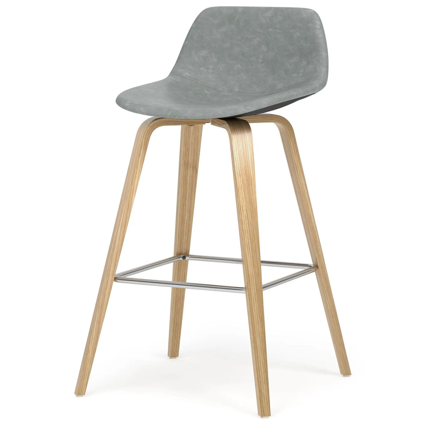 Randolph Bentwood - Upholstered Counter / Bar Height Stool (Set of 2) by HouseOfZazla